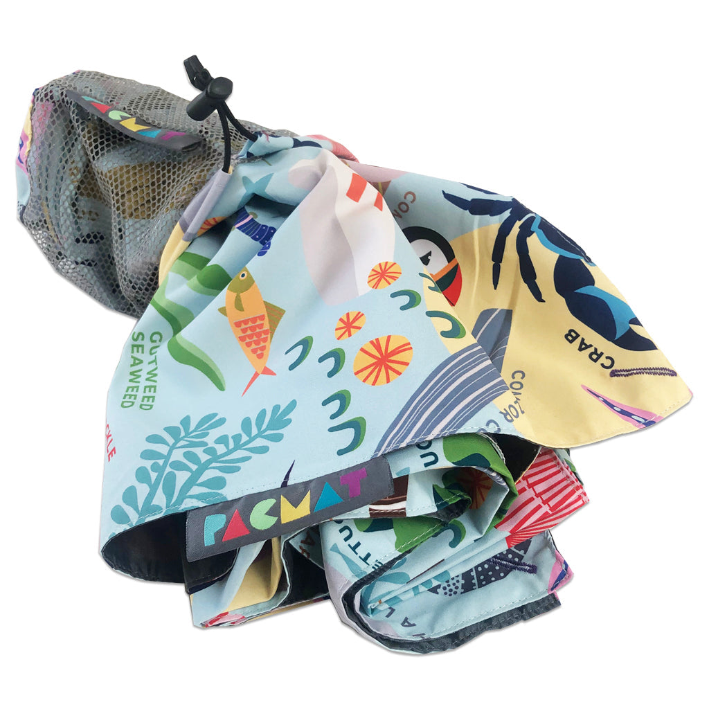 Marine Life Beach Mat