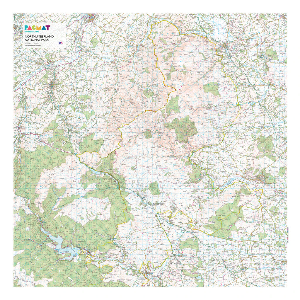 Waterproof Map Family Picnic Blanket