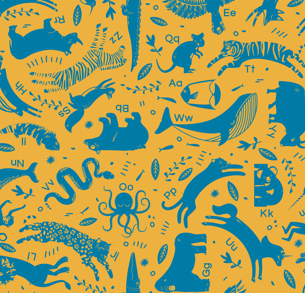Sea Animal Beach Mat xl