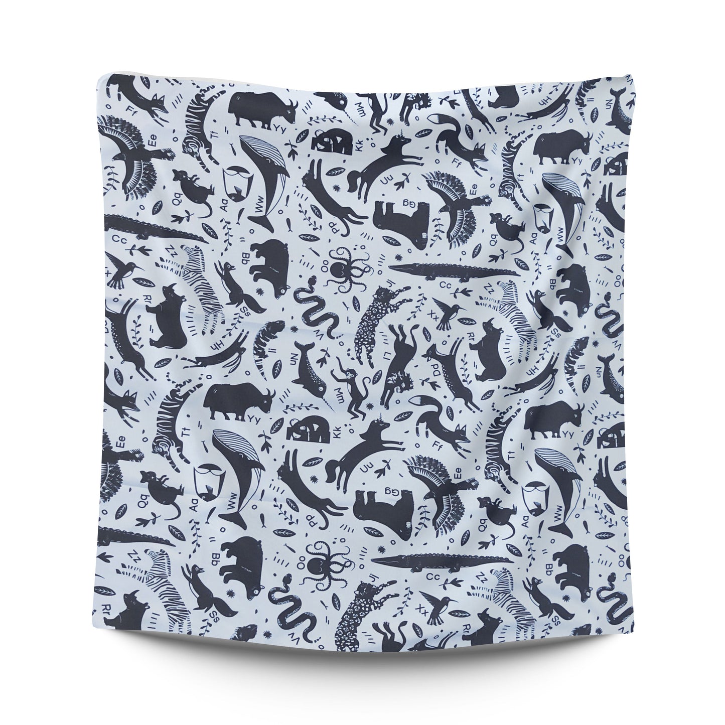 Family Animal Alphabet Picnic Blanket