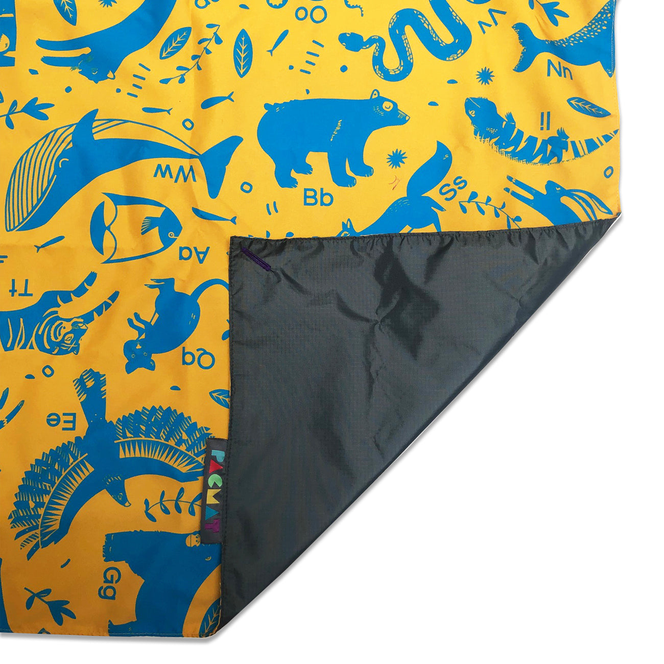 Family Animal Alphabet Picnic Blanket