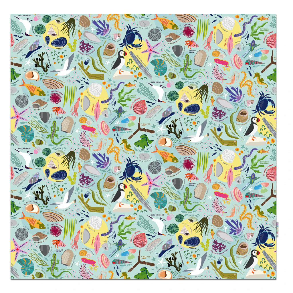 Marine Life Beach Mat
