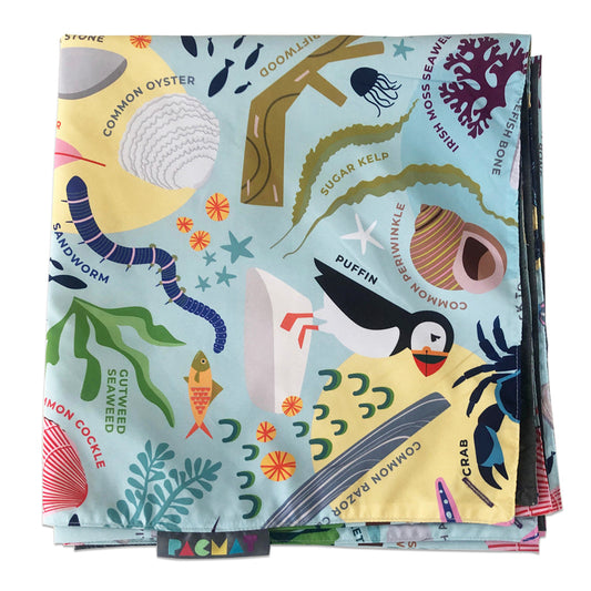 Marine Life Beach Mat