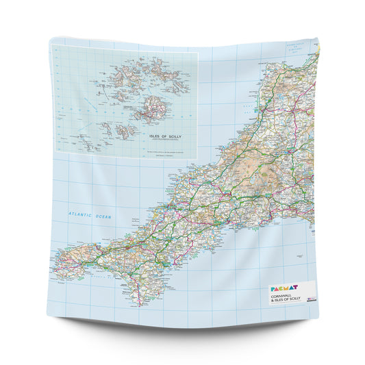 Waterproof Island Map Picnic Blanket