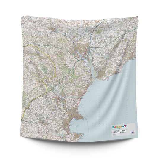 World Map Picnic Blanket