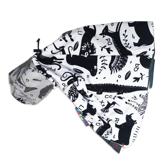 Family Animal Alphabet Picnic Blanket