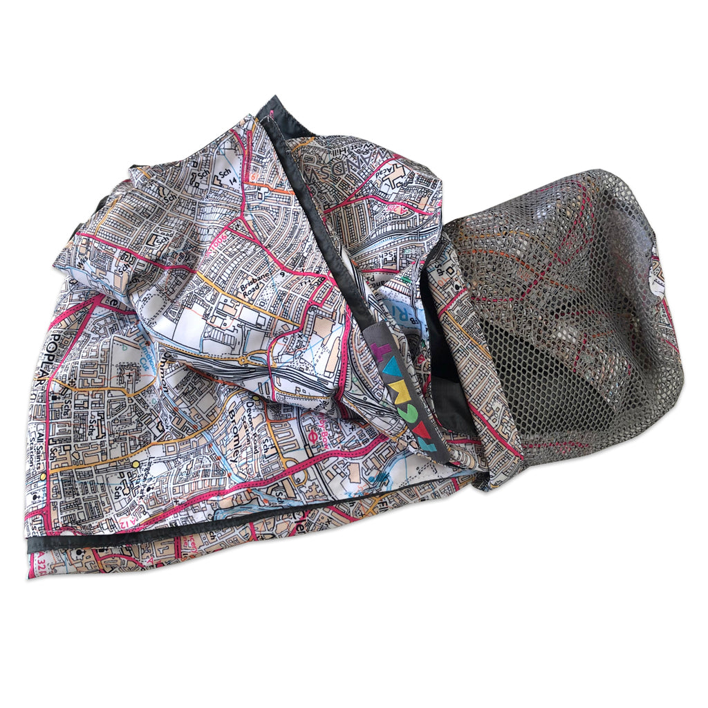 London inner city leisure map picnic mat