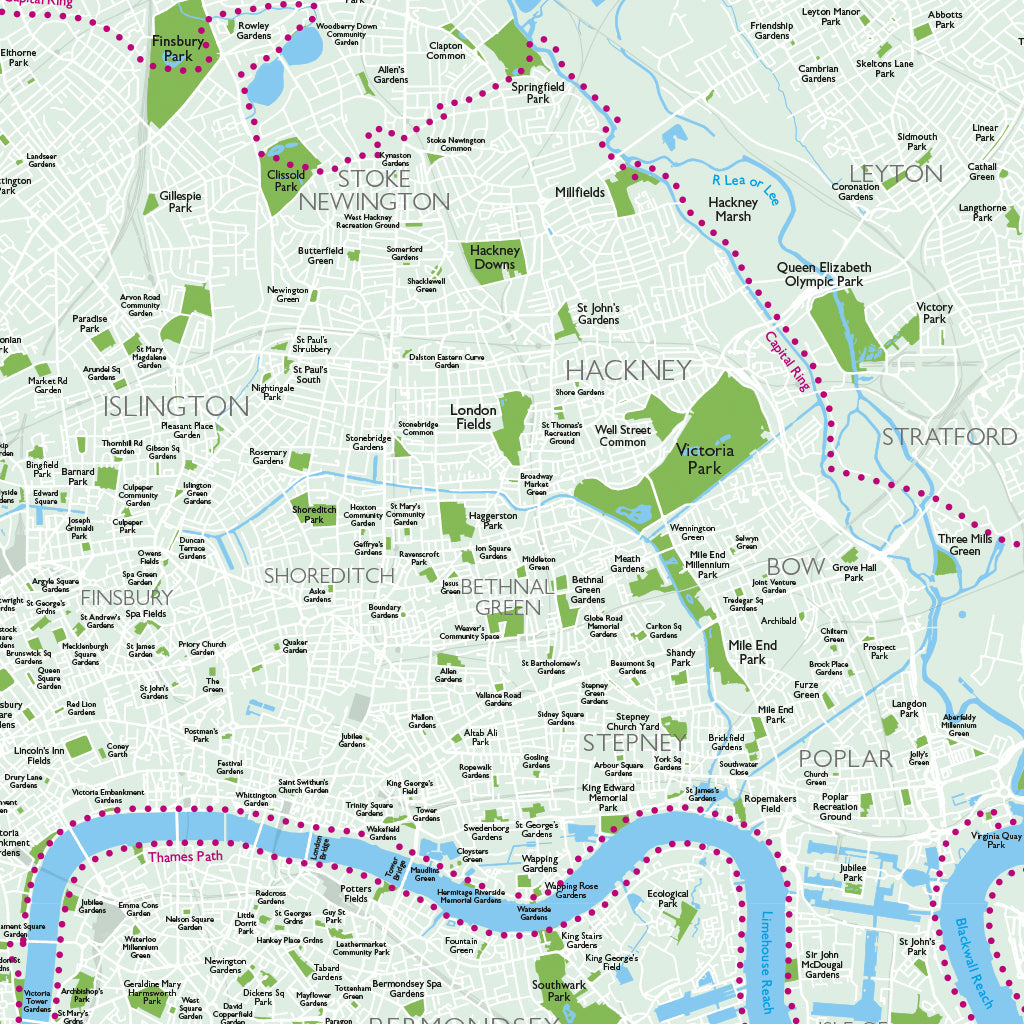 Country Map Family Picnic Blanket