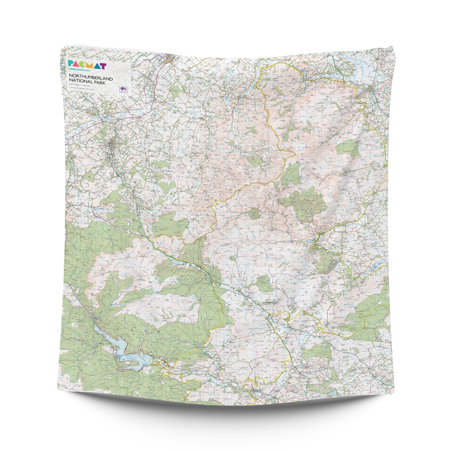 Waterproof Map Family Picnic Blanket
