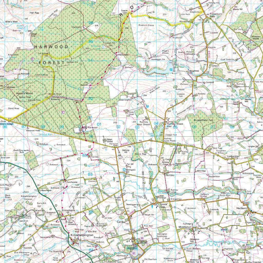 Waterproof Map Family Picnic Blanket