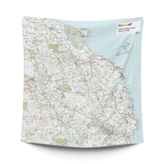 Map Family Picnic Blanket