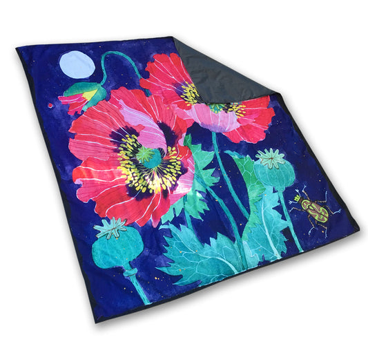 Printed picnic blanket