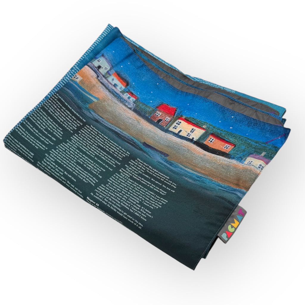 Seaside picnic blanket
