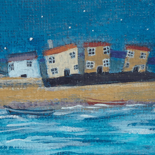 Seaside picnic blanket