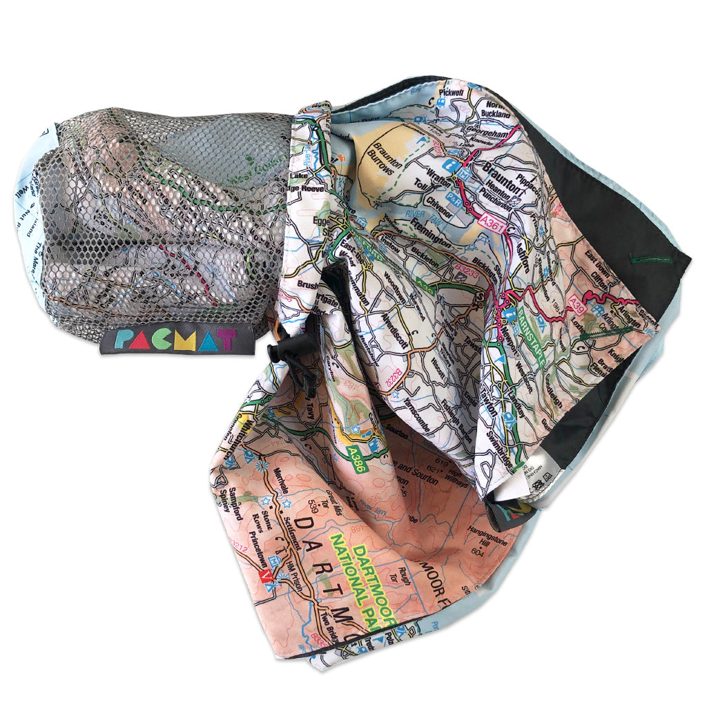 Waterproof Island Map Picnic Blanket